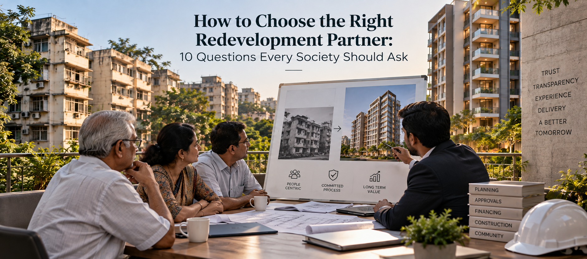 How to Choose the Right Redevelopment Partner: 10 Questions Every Society Should Ask