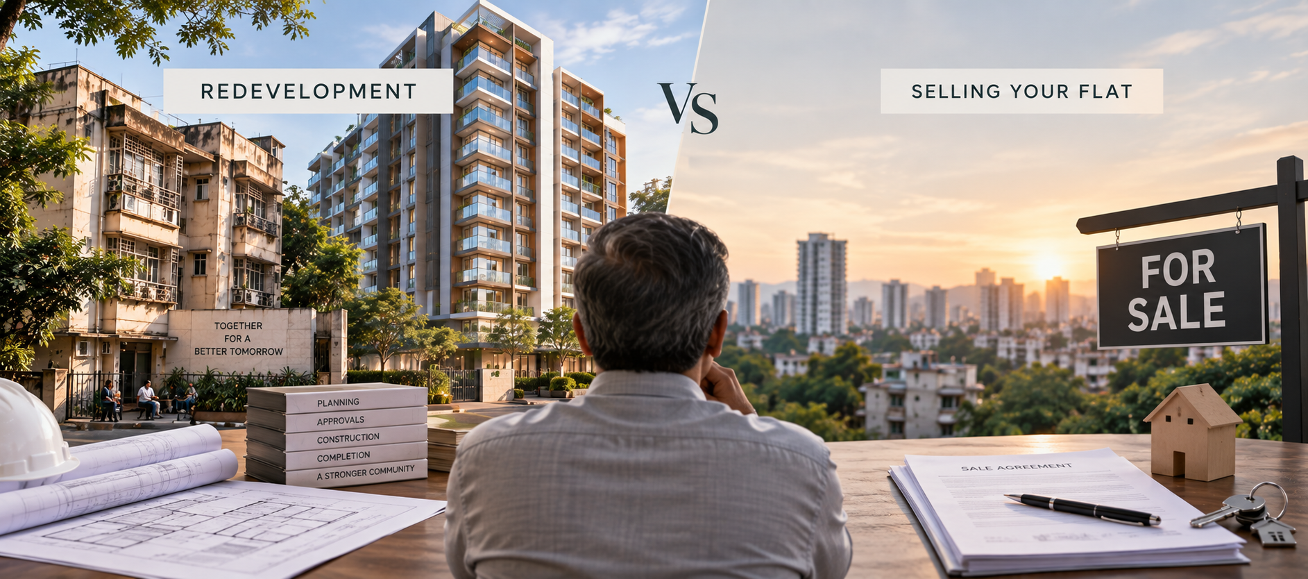 Redevelopment vs. Selling Your Flat: Which Makes More Financial Sense?