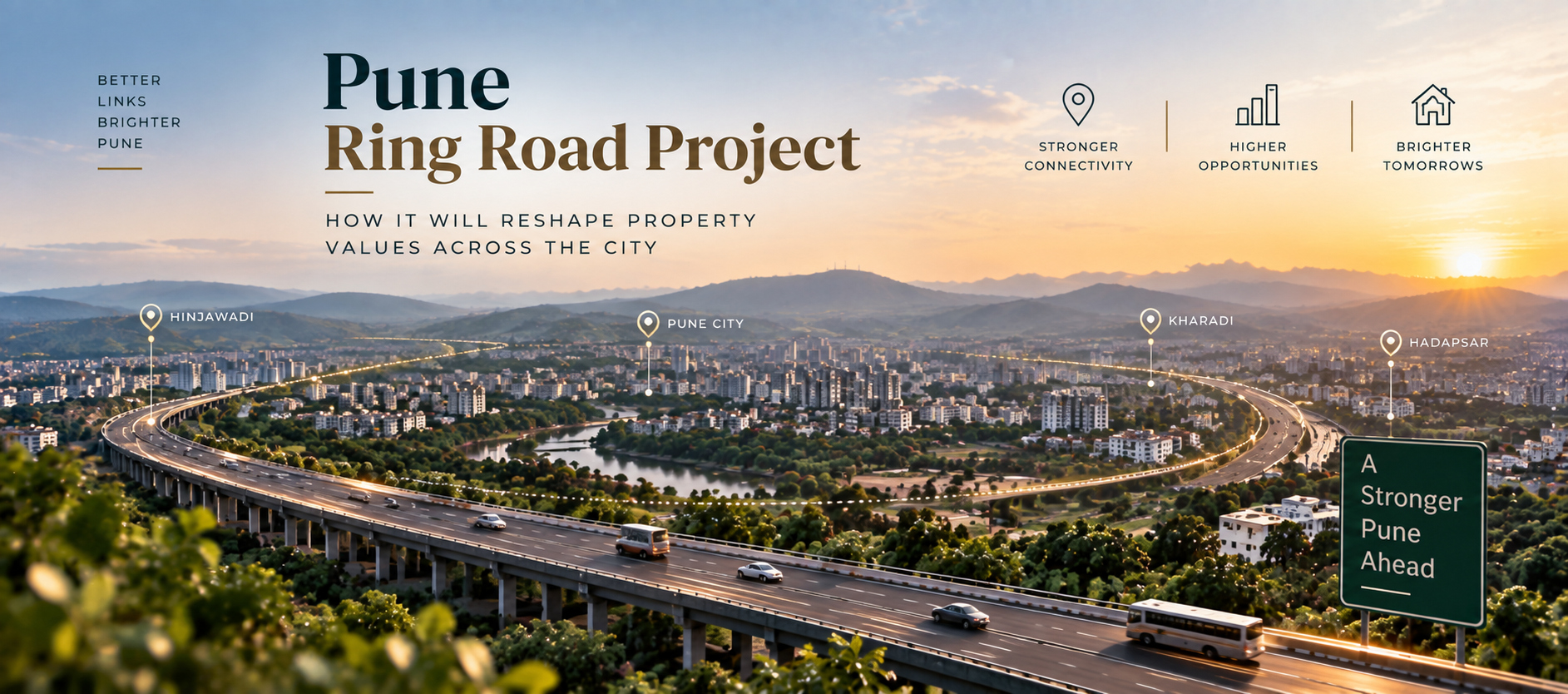 Pune Ring Road Project: How It Will Reshape Property Values Across the City
